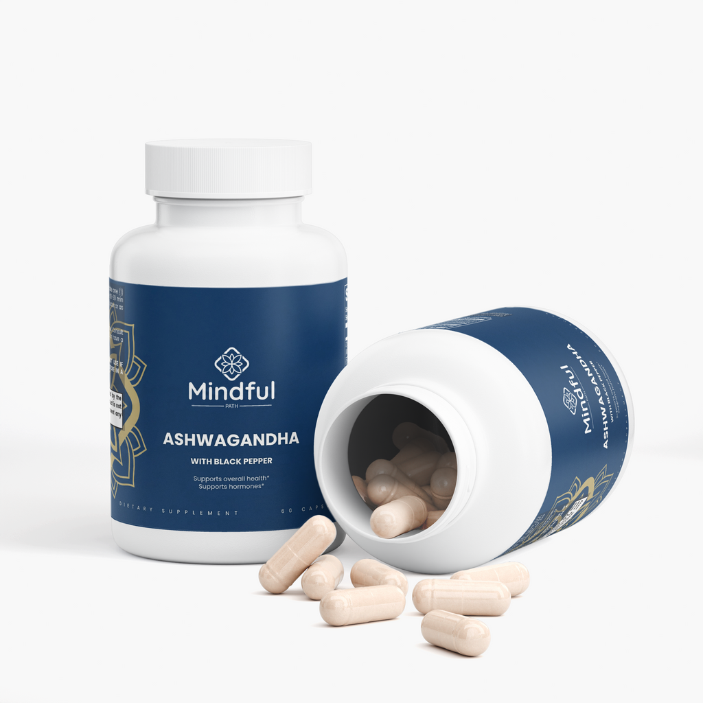 Ashwagandha supplement facts panel 3 - Mindful Path