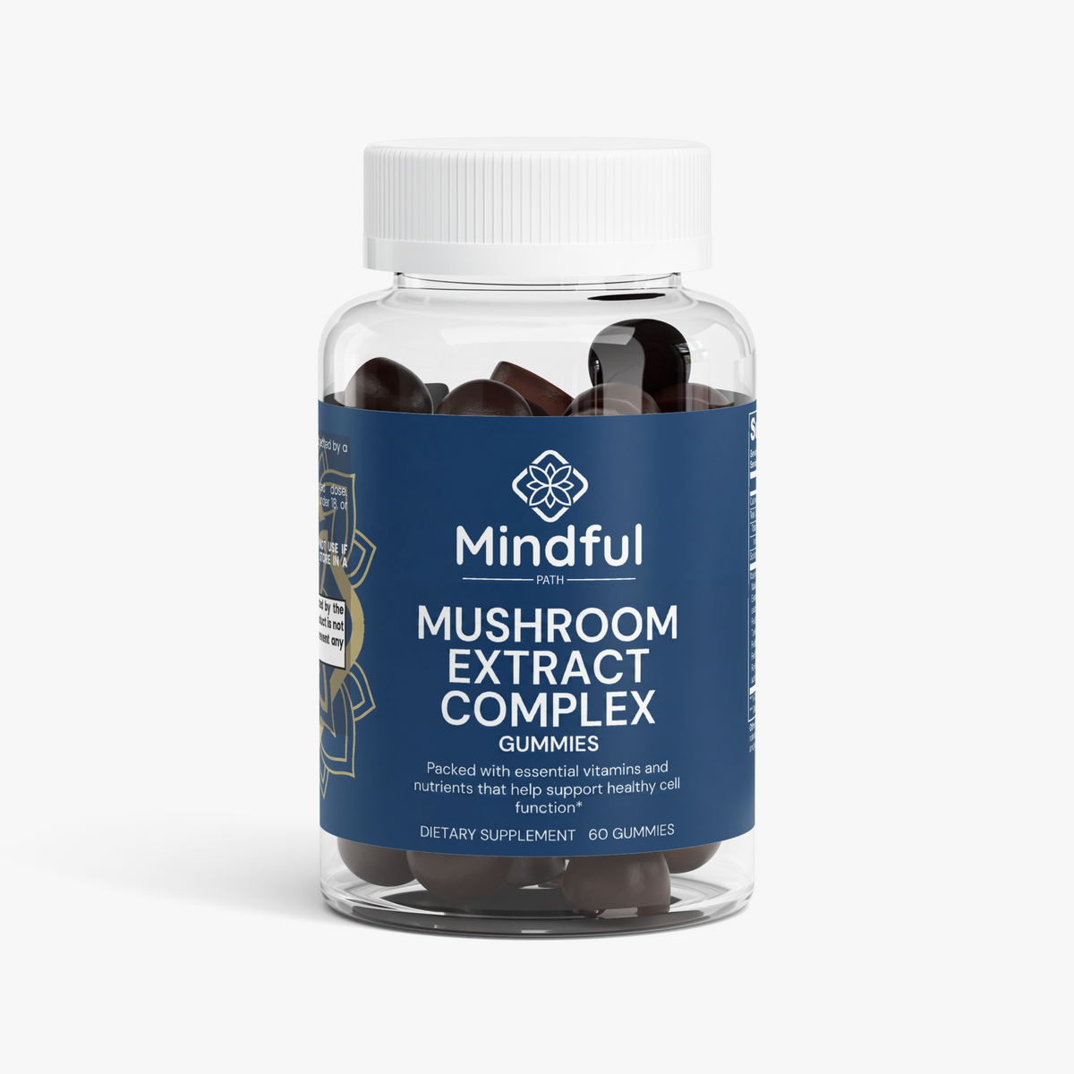 Mushroom Extract Complex supplement bottle - Mindful Path