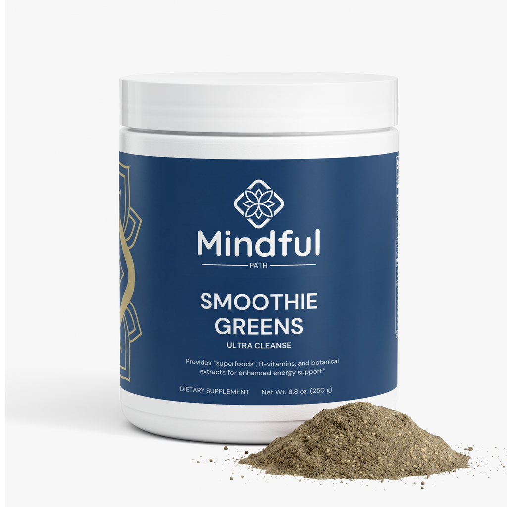 Ultra Cleanse Smoothie Greens label 2 - Mindful Path
