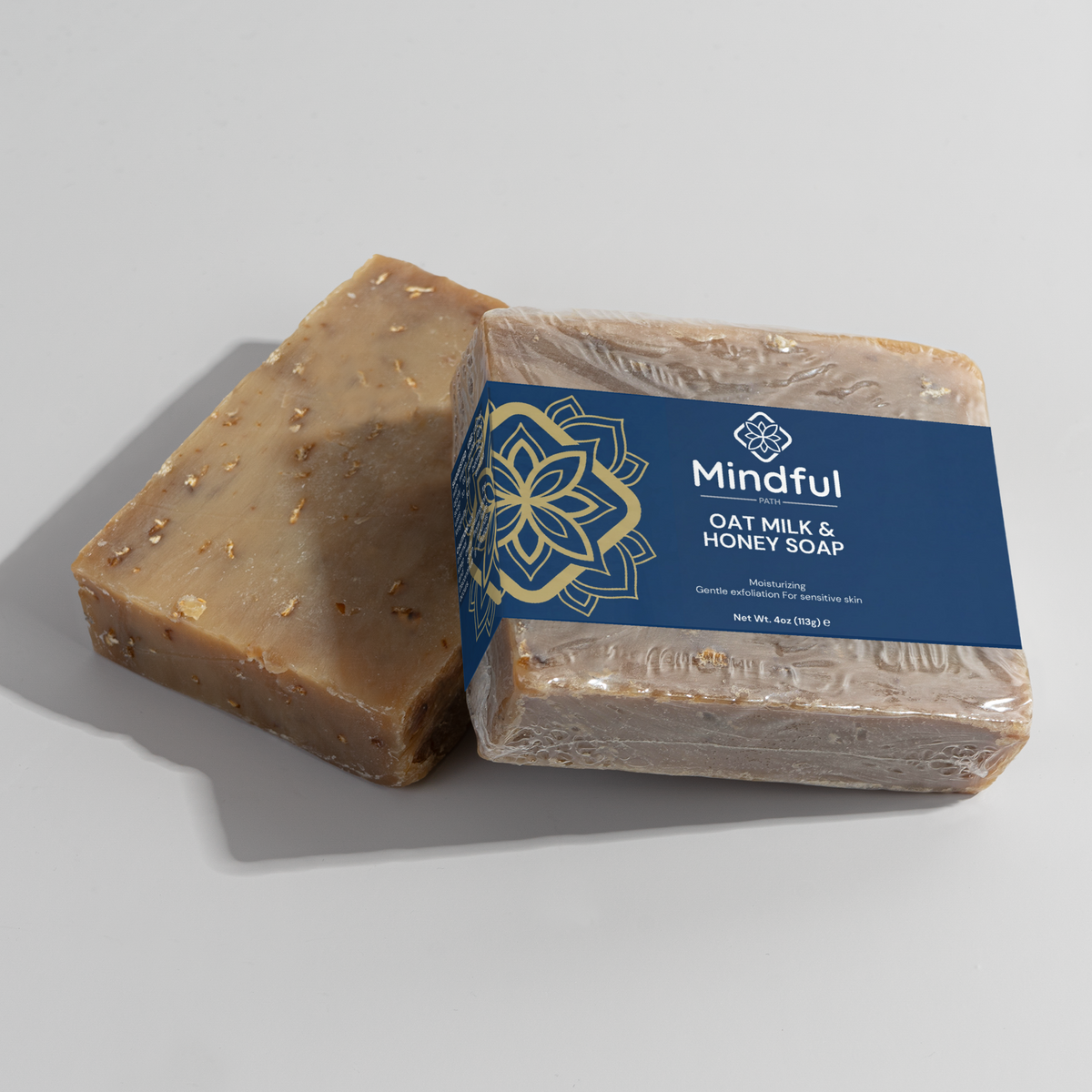 Oat Milk & Honey Soap detail 3 - Mindful Path