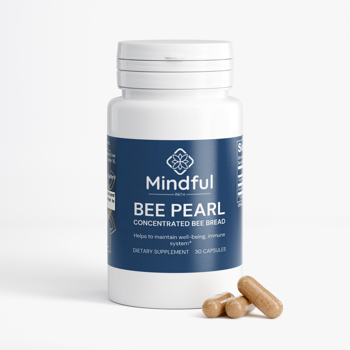 Bee Pearl label 2 - Mindful Path