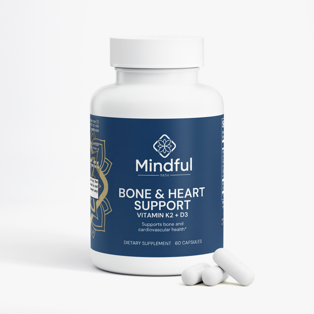 Bone & Heart Support label 2 - Mindful Path