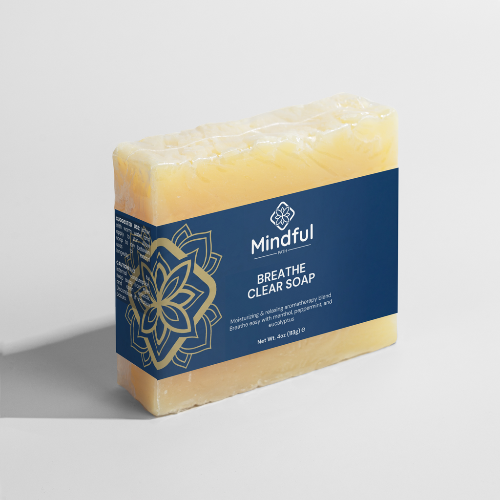 Breathe Clear Soap detail 2 - Mindful Path