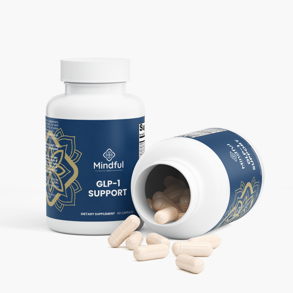 GLP-1 Support supplement facts panel 3 - Mindful Path