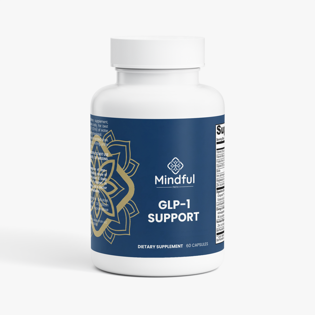 GLP-1 Support supplement bottle - Mindful Path