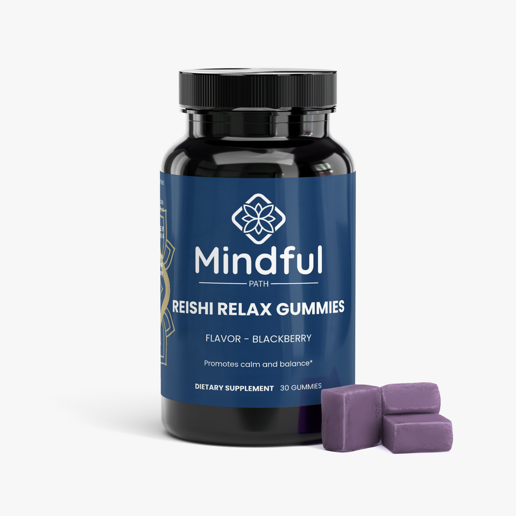 Reishi Relax Gummies label 2 - Mindful Path