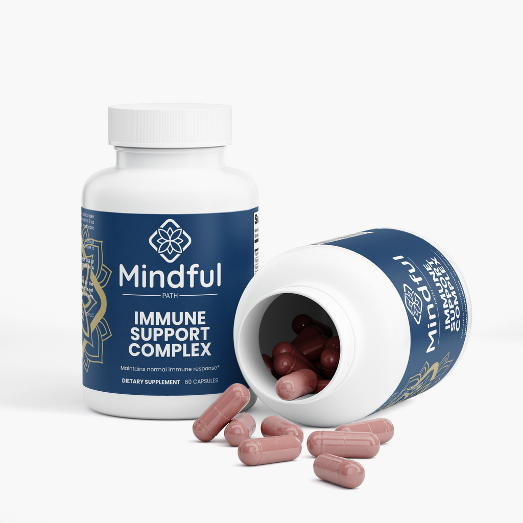 Immune Support Complex supplement facts panel 3 - Mindful Path