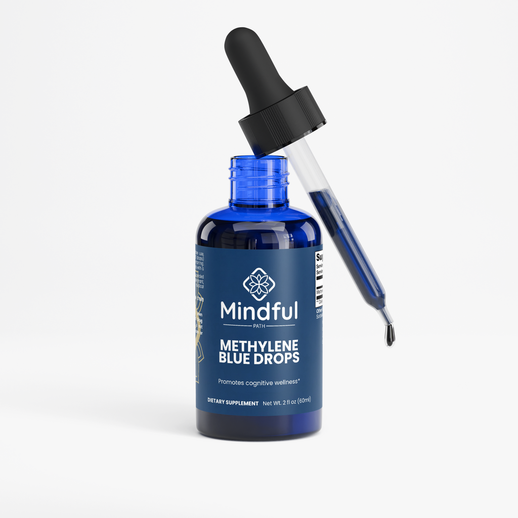 Methylene Blue Drops label 2 - Mindful Path