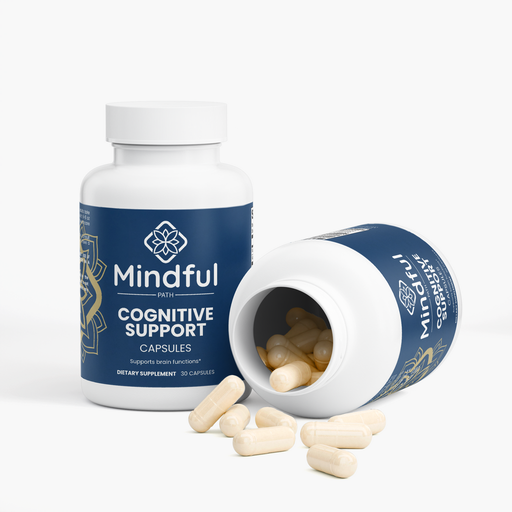 Cognitive Support supplement facts panel 3 - Mindful Path