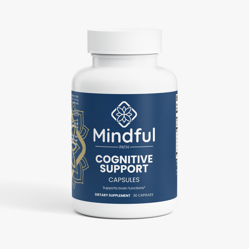 Cognitive Support supplement bottle - Mindful Path