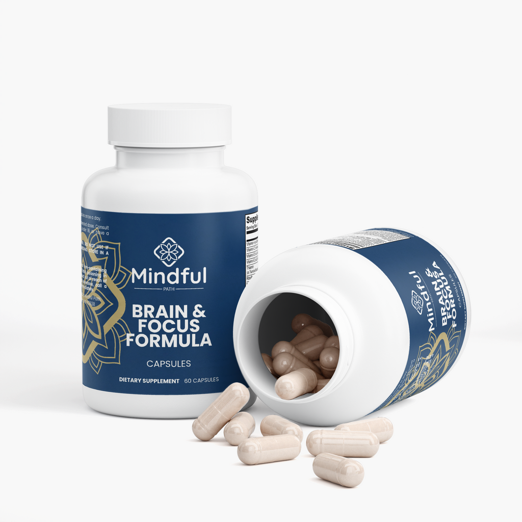 Brain & Focus Formula supplement facts panel 3 - Mindful Path