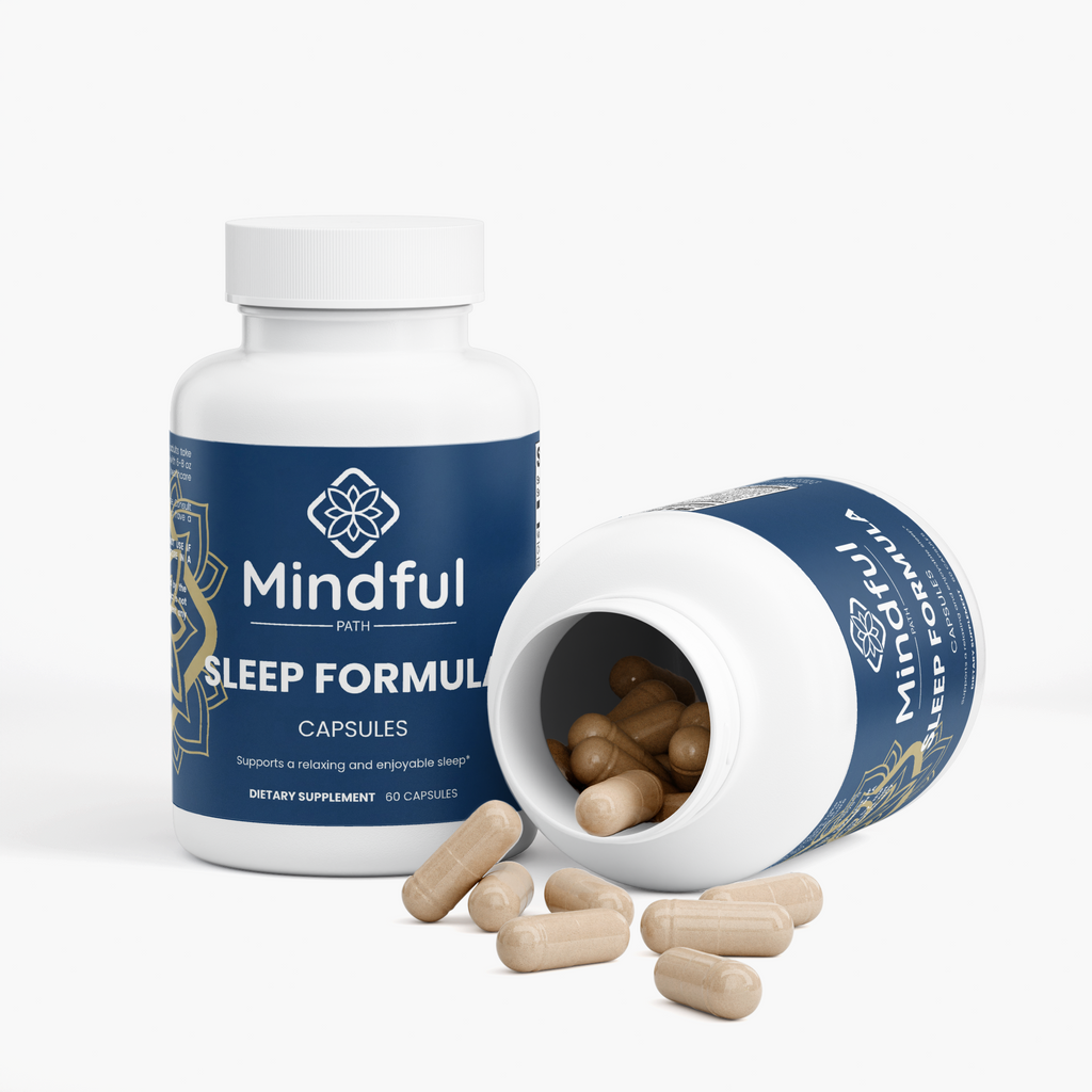 Sleep Formula supplement facts panel 3 - Mindful Path