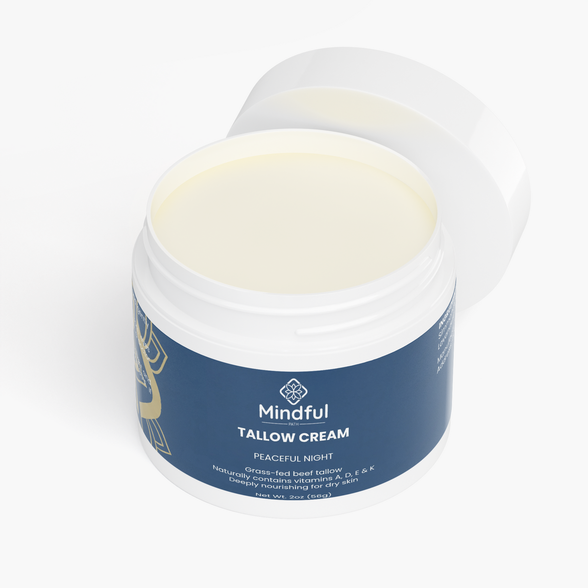 Tallow Cream Peaceful Night detail 2 - Mindful Path