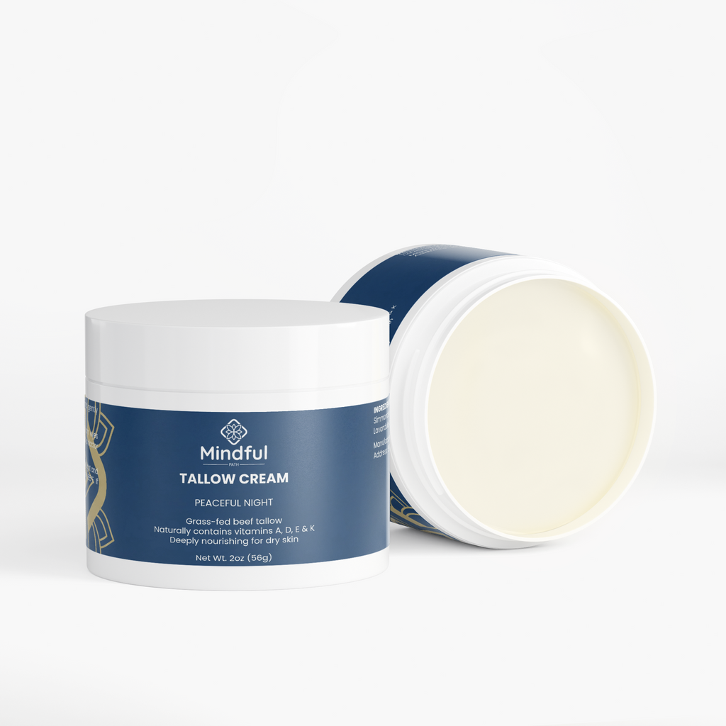 Tallow Cream Peaceful Night detail 3 - Mindful Path