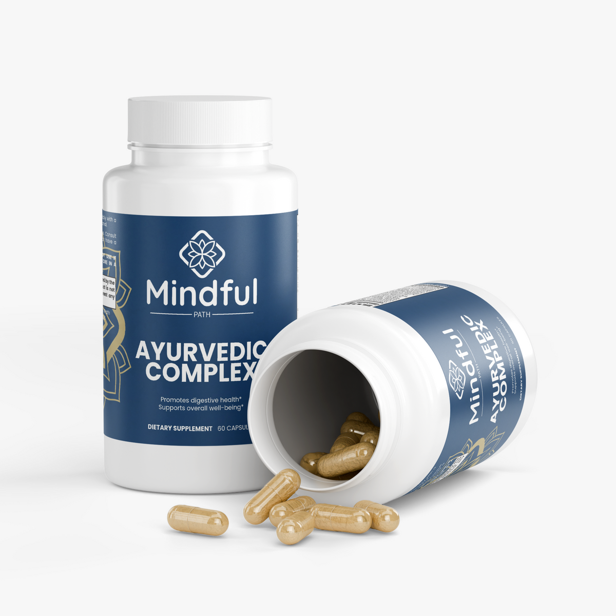 Ayurvedic Complex supplement facts panel 3 - Mindful Path