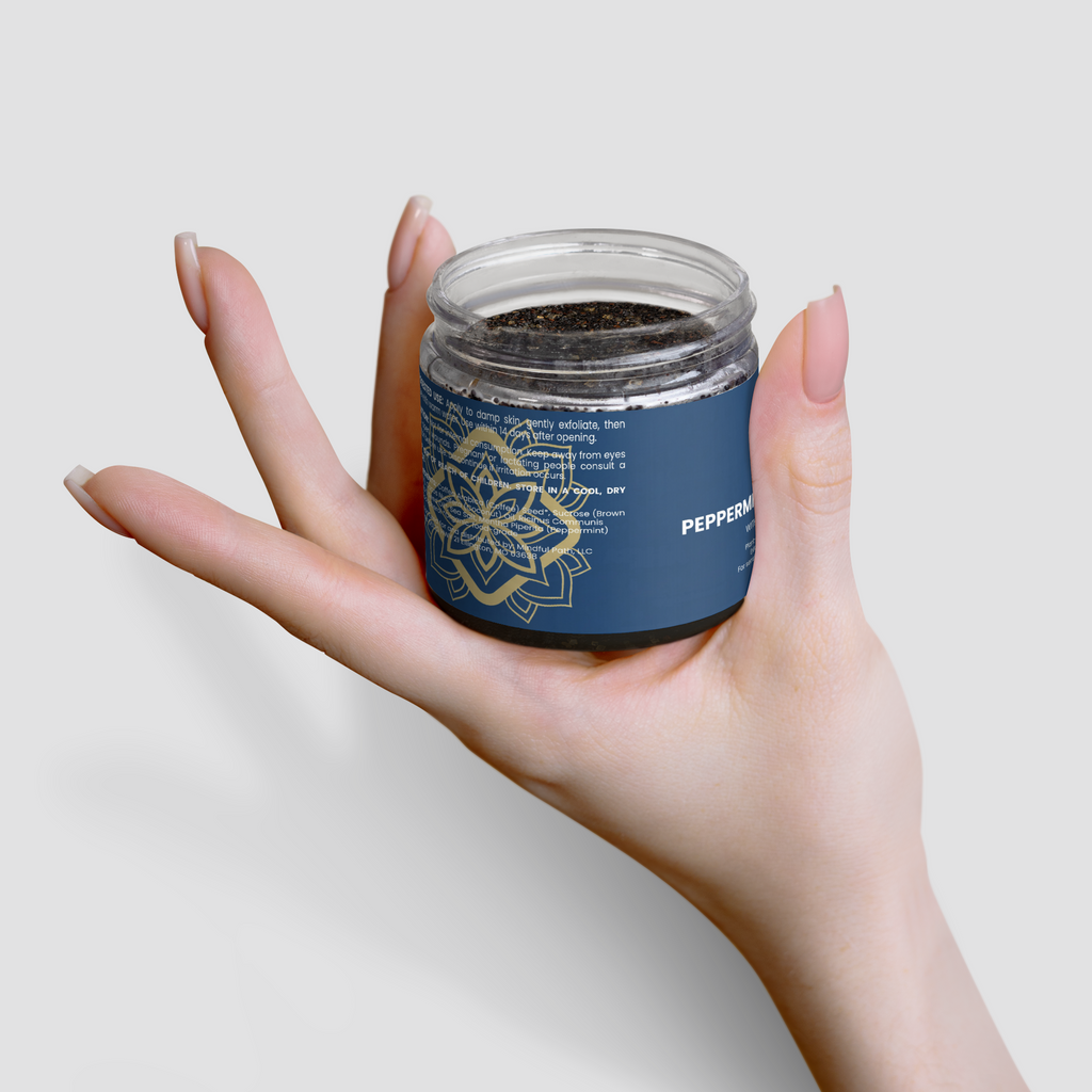 Peppermint Coffee Scrub