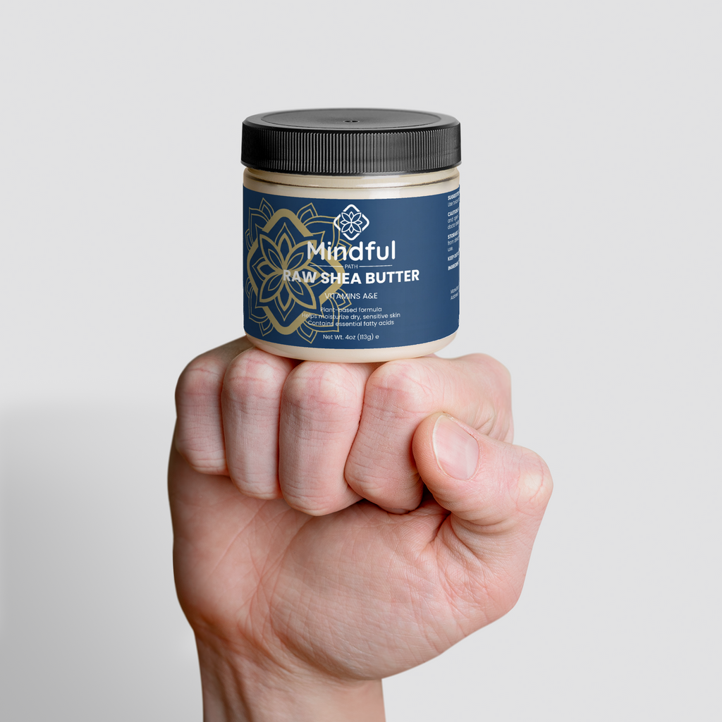 Raw Shea Butter detail 2 - Mindful Path