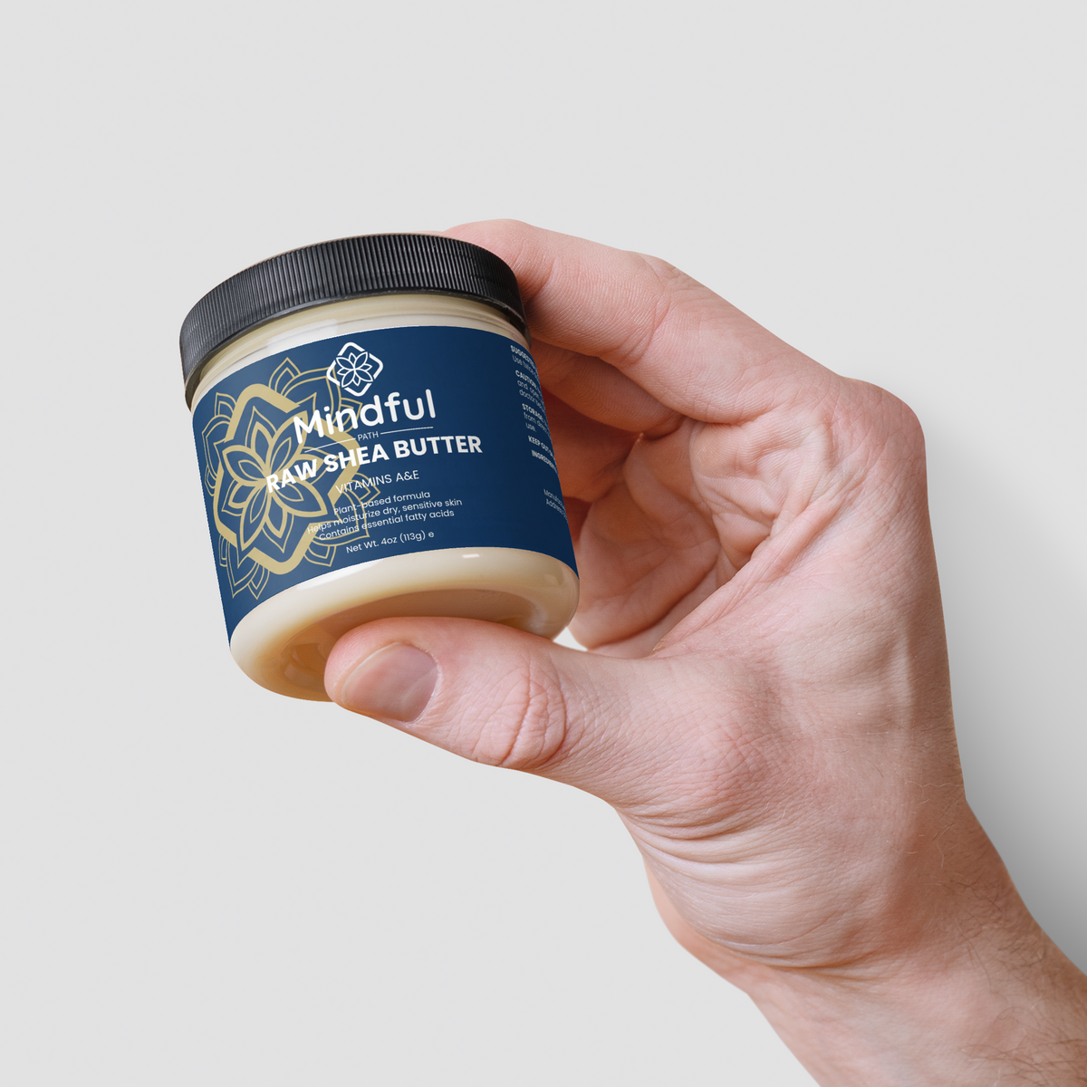 Raw Shea Butter detail 3 - Mindful Path