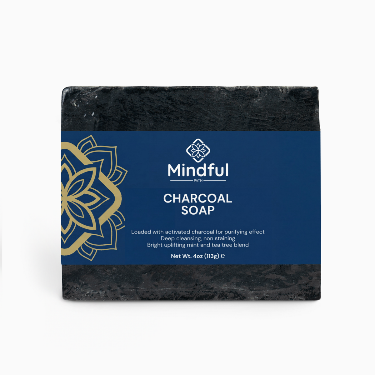 Activated Charcoal Soap bar - Mindful Path