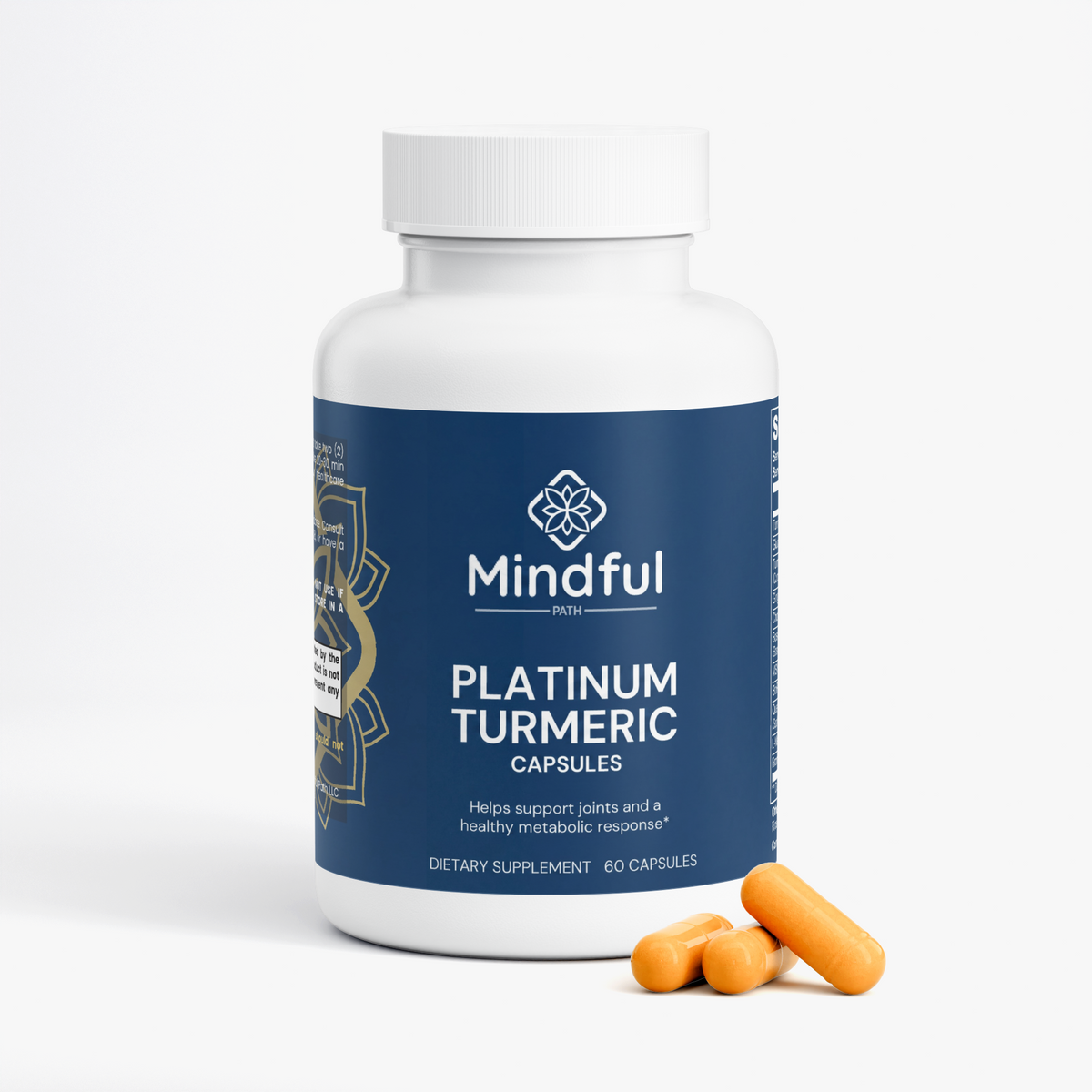Platinum Turmeric label 2 - Mindful Path