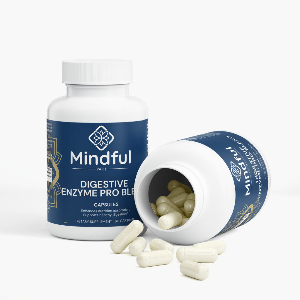 Digestive Enzyme Pro Blend supplement facts panel 3 - Mindful Path