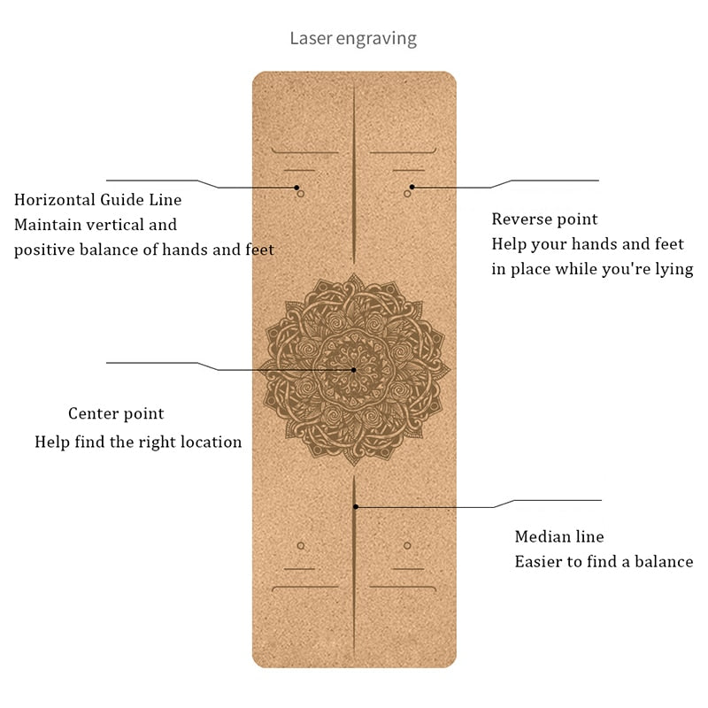 Natural Cork Yoga Mat