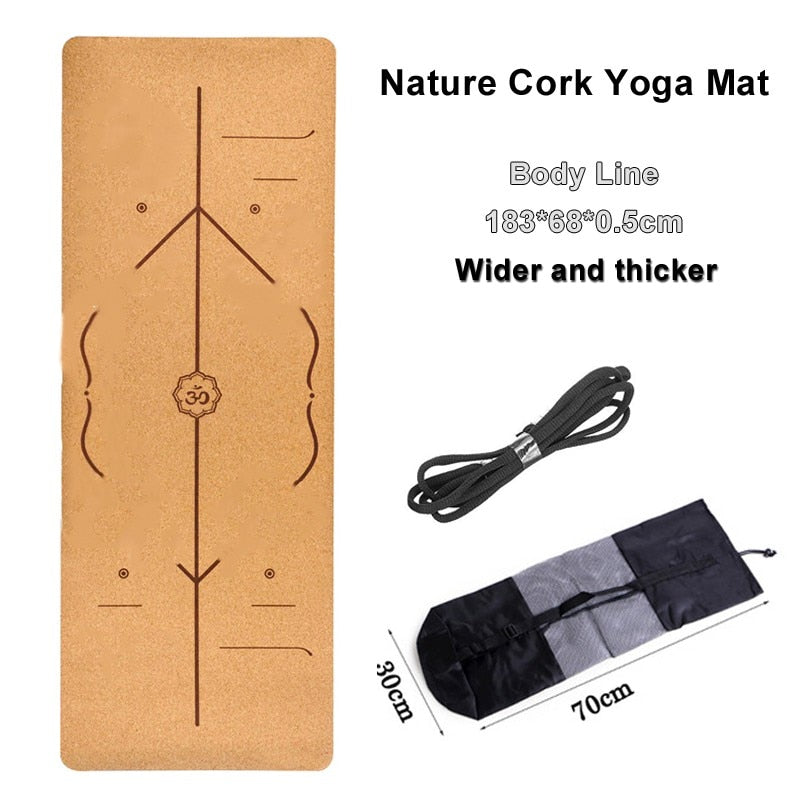 Natural Cork Yoga Mat