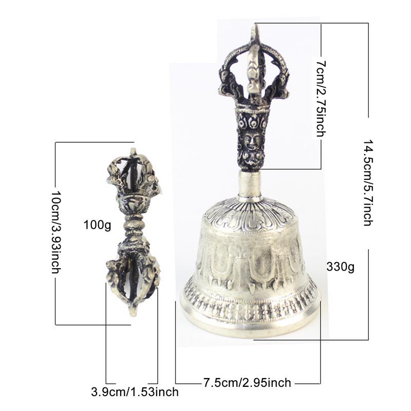 Meditation Bell &amp; Dorje Set