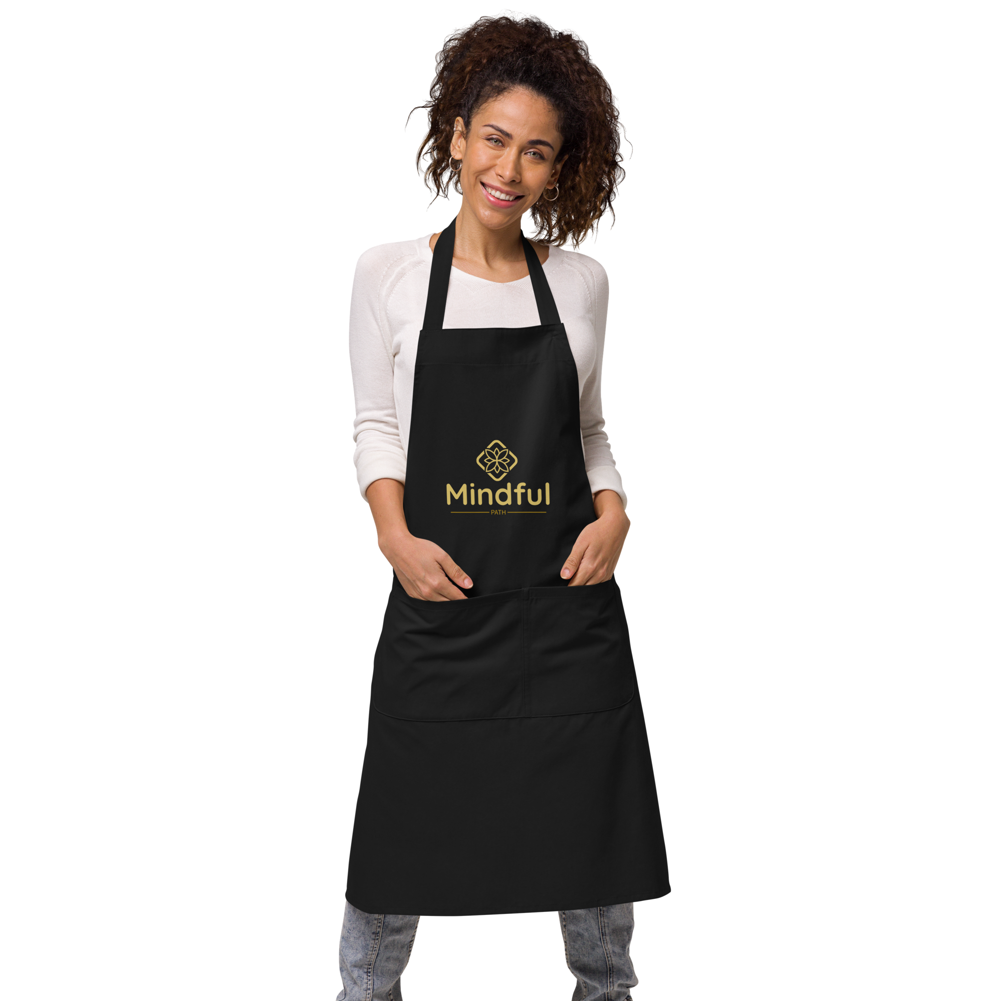 Mindful Path Organic cotton apron